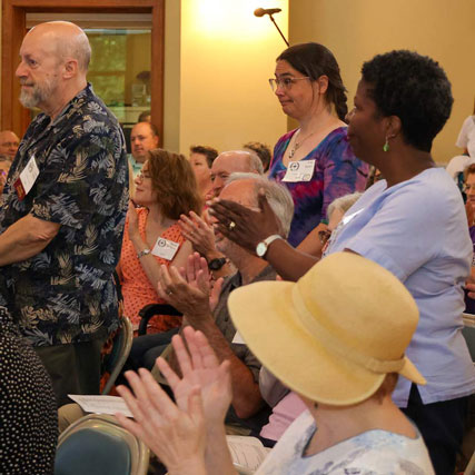 a Sunday Service at UUCDC